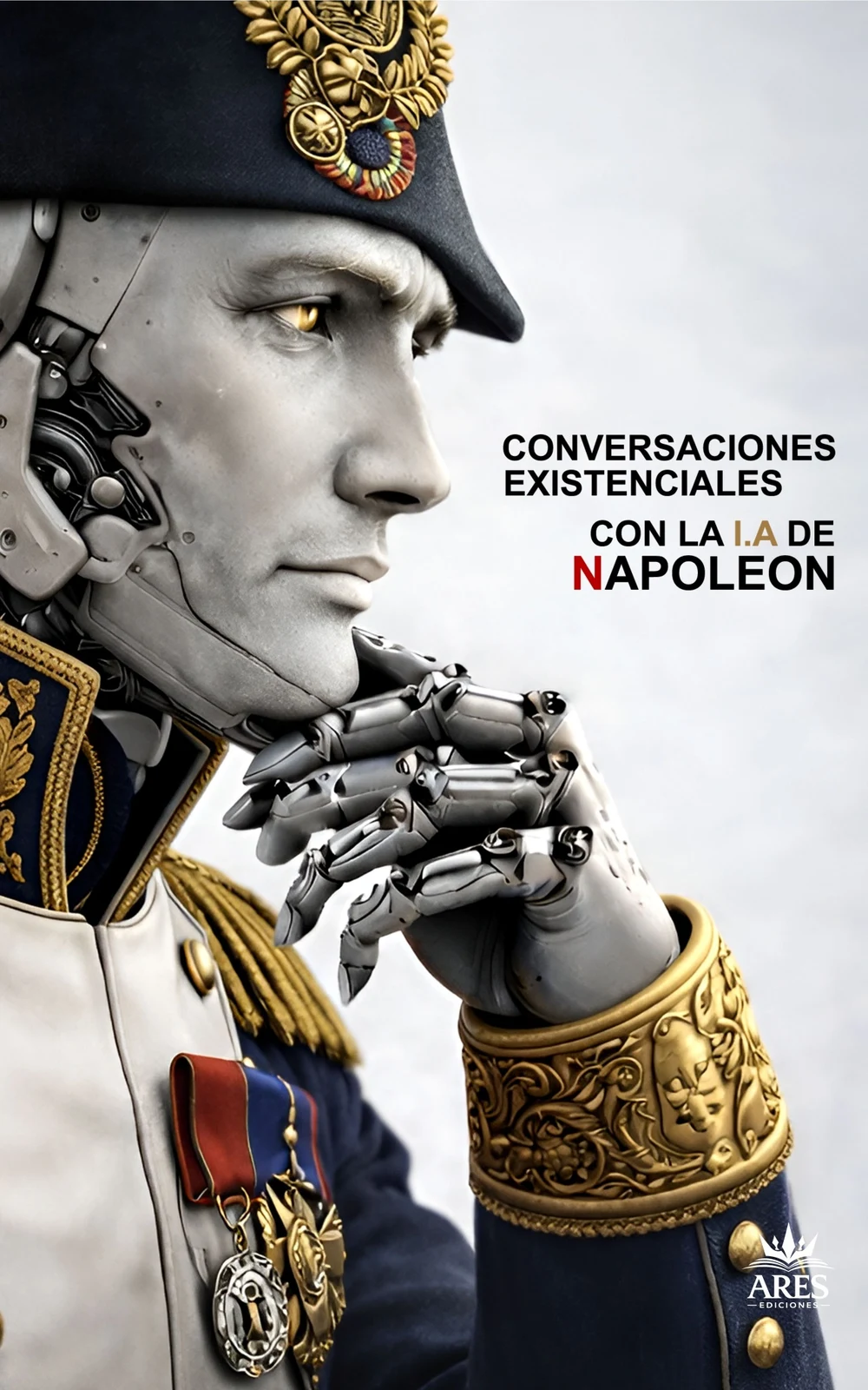 Portada de Conversaciones existenciales con la I.A. de Napoleón