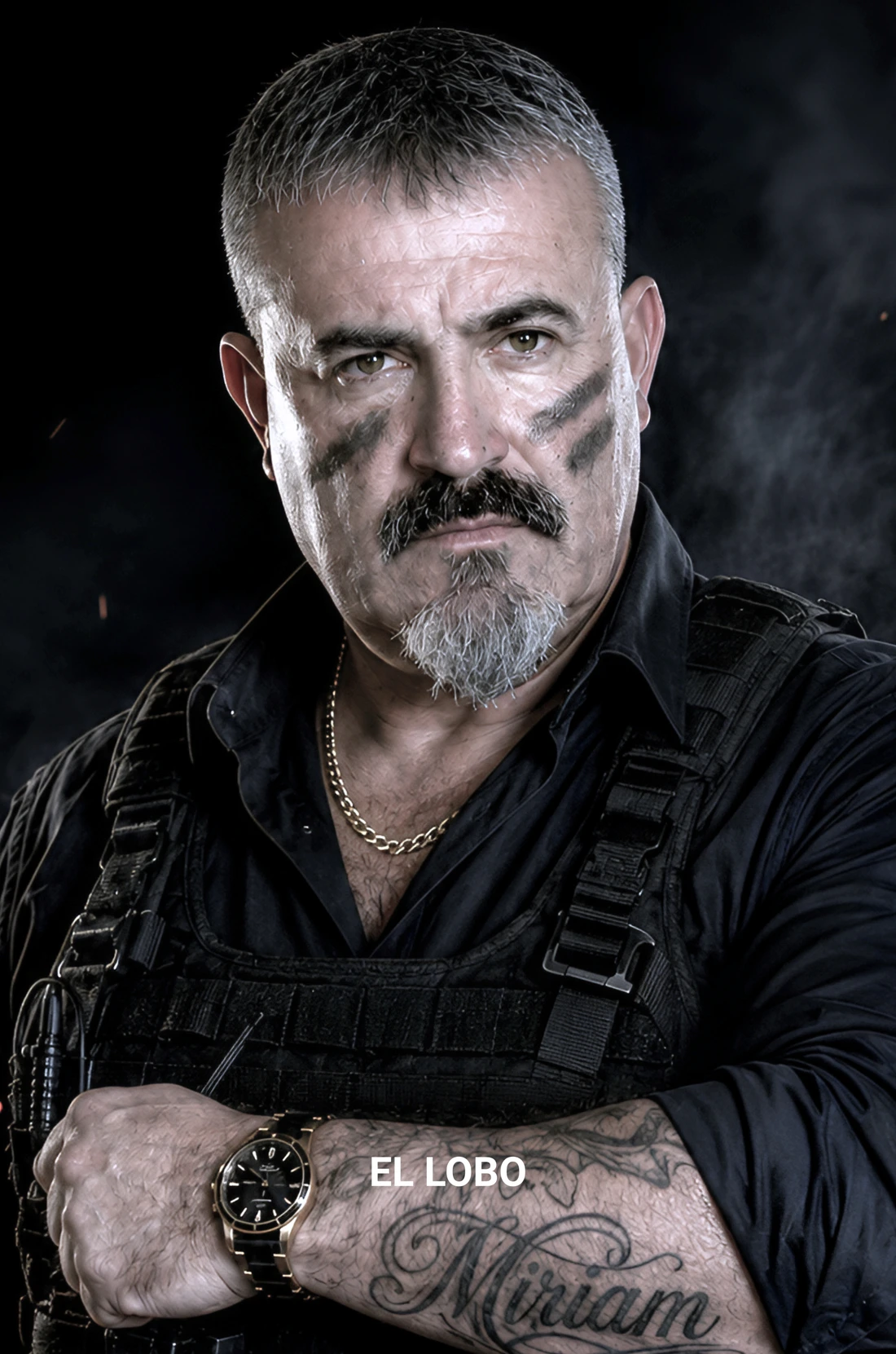 Personaje el-lobo de Sin Tiempo Para Reaccionar, nombre incluido en la imagen