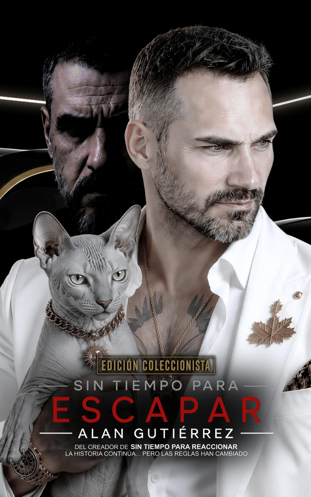 Portada de Sin Tiempo Para Escapar, de Alan Gutiérrez