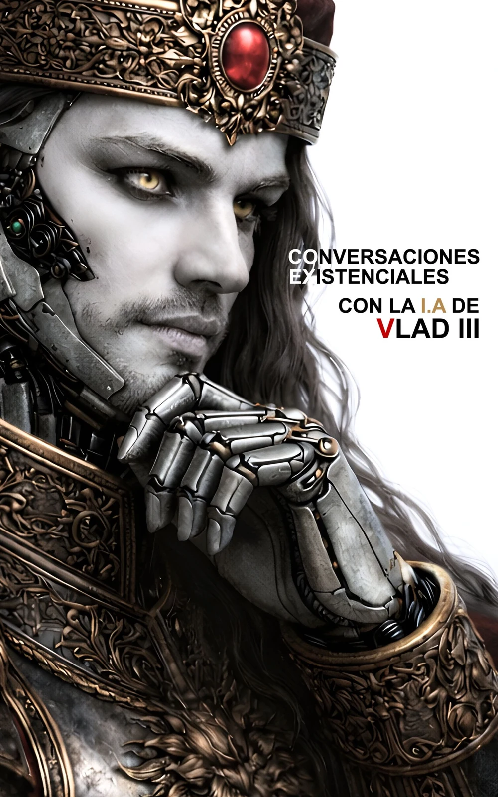 Portada de Conversaciones existenciales con la I.A. de Vlad III
